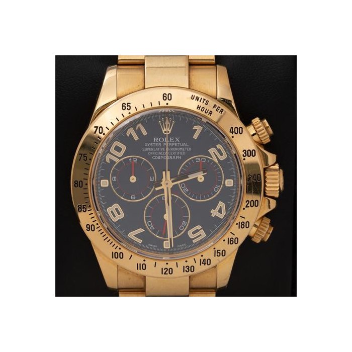 Rolex Daytona116528H 18K Gold Case & Brcaelet
