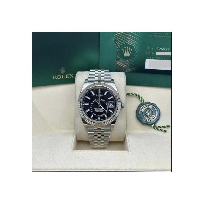 Rolex Rolex Sky-DwellerBlack Dial Jubilee, Price & Market Data