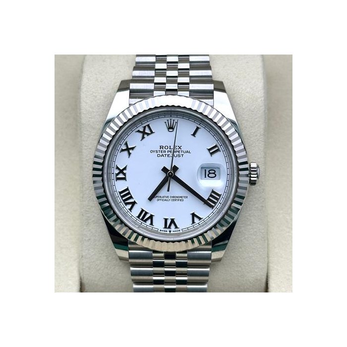 Rolex Datejust36 White Roman Dial 2025 - New Style Box Ref. 126234