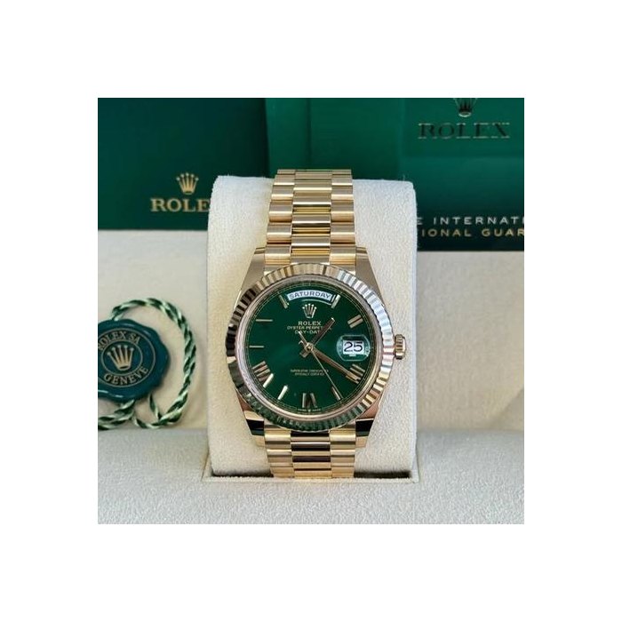 Rolex Day-Date2026 40mm Yellow Gold Presidential "Money" Dial Ref. 228238