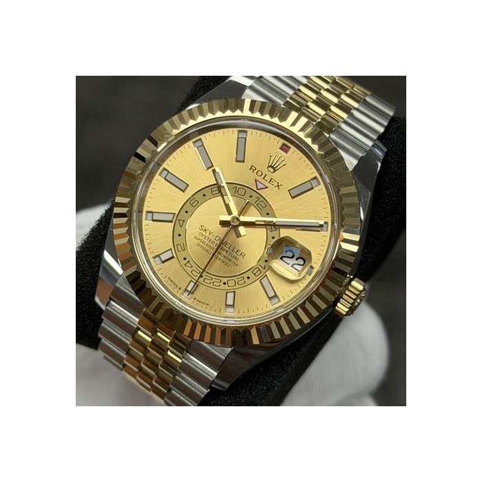 Rolex Sky-DwellerNEW AUG 2026 FULL SET 336933 Sky-Dweller Jubilee Champagne