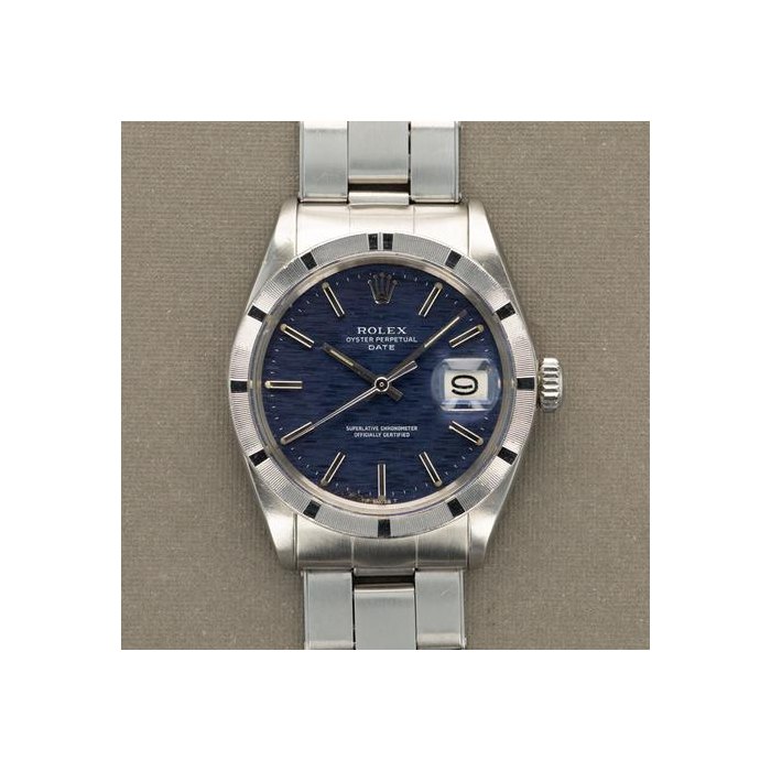 Rolex Oyster PerpetualDate Ref. 1501 Blue 'Mosaic' Dial