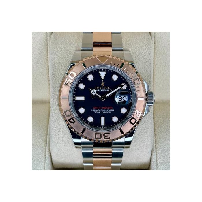 Rolex Yacht-MasterNEW 2025 Yacht-Master 40mm 126621 Two-Tone Black Dial