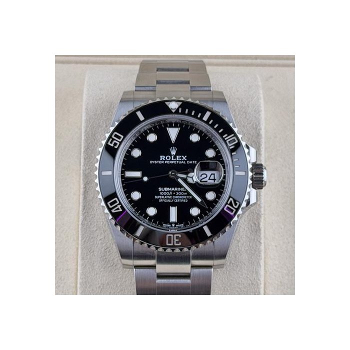 Rolex Submariner Date126610LN 41mm Date Black Dial Ceramic Bezel Box and Papers