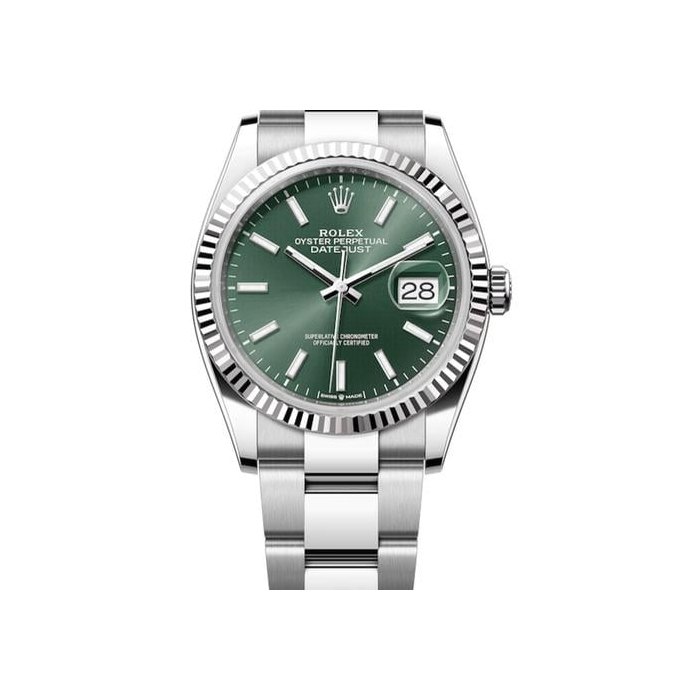 Rolex DatejustUnworn Datejust 36 Green Dial Oyster Bracelet 126234