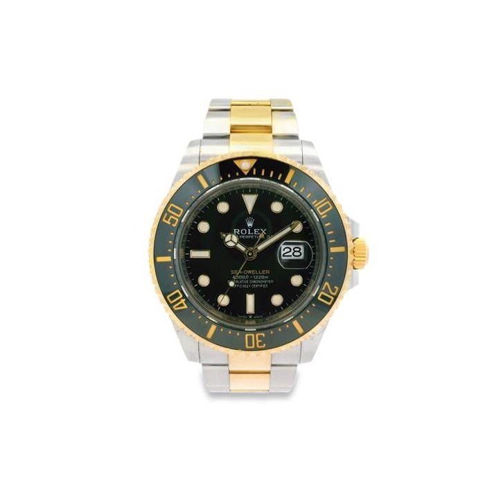 Rolex Sea-Dweller18k Yellow Gold and Stainless Steel Full Set Watch Ref. 126603