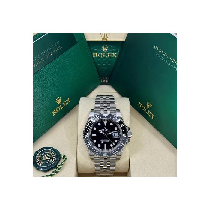 Rolex GMT-Master IIUnworn 2026 GMT-Master II 40mm Stainless Steel Bruce Wayne Jubilee 126710GRNR-0003