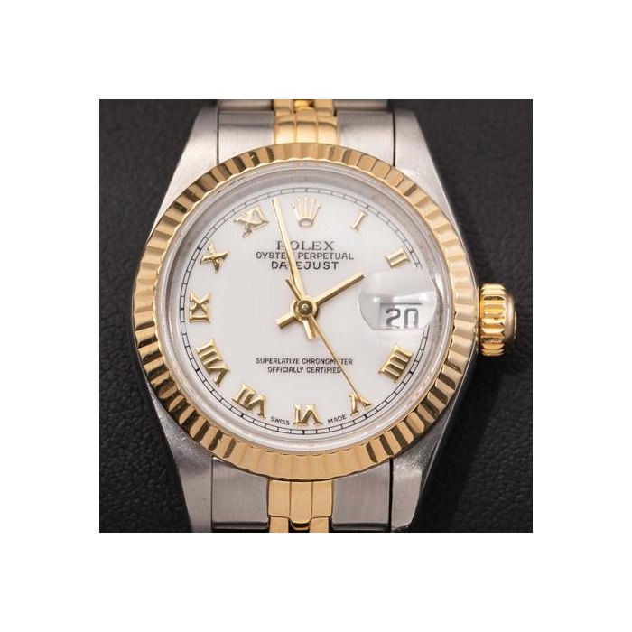 Rolex Lady-DatejustWhite Roman Dial Appraisal Ref. 69173