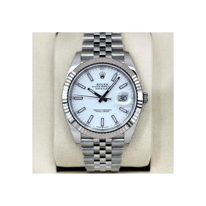 Rolex DatejustNEW 2026 Datejust 41mm 126334 Stainless Steel Jubilee White Dial