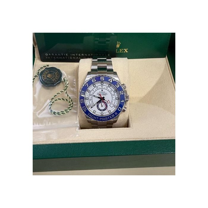Rolex Rolex Yacht-Master II2022 44mm White Dial Oyster Perpetual, Price & Market Data