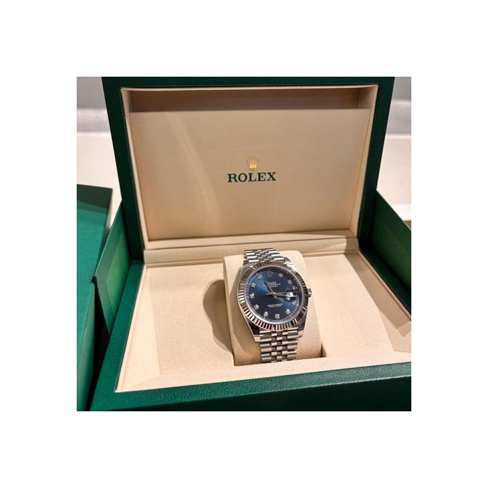 Rolex Datejust41 Mint condition Unworn Box Warranty Card Tags Included Ref. 126334