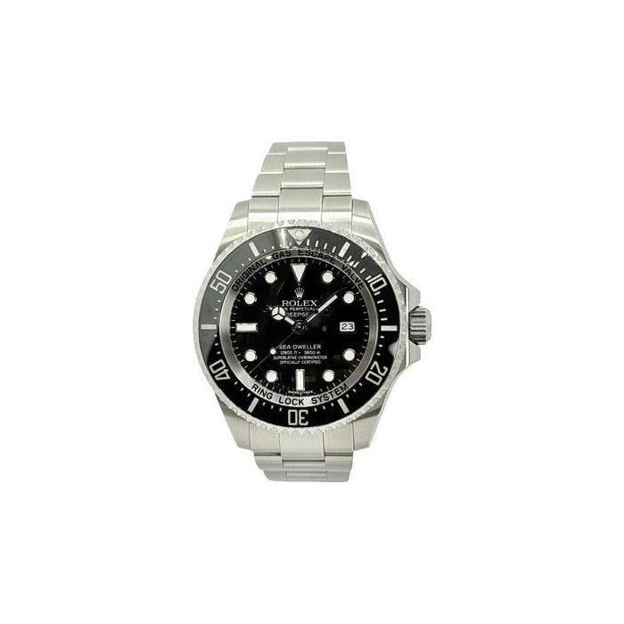 Rolex Sea-Dweller DeepseaOyster Perpetual Date 44 Black Dial Oystersteel 126660