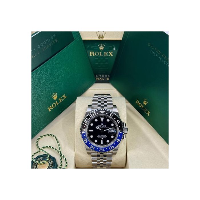 Rolex GMT-Master IIUnworn 2026 GMT-Master II 40mm Stainless Steel Batgirl Jubilee 126710BLNR-0002