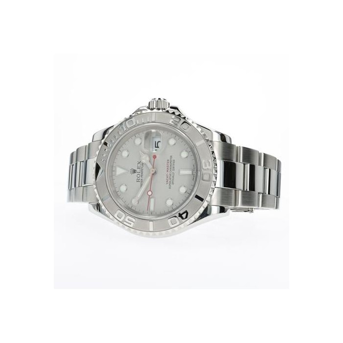 Rolex Yacht-Master40mm Platinum Dial Stainless Steel 16622