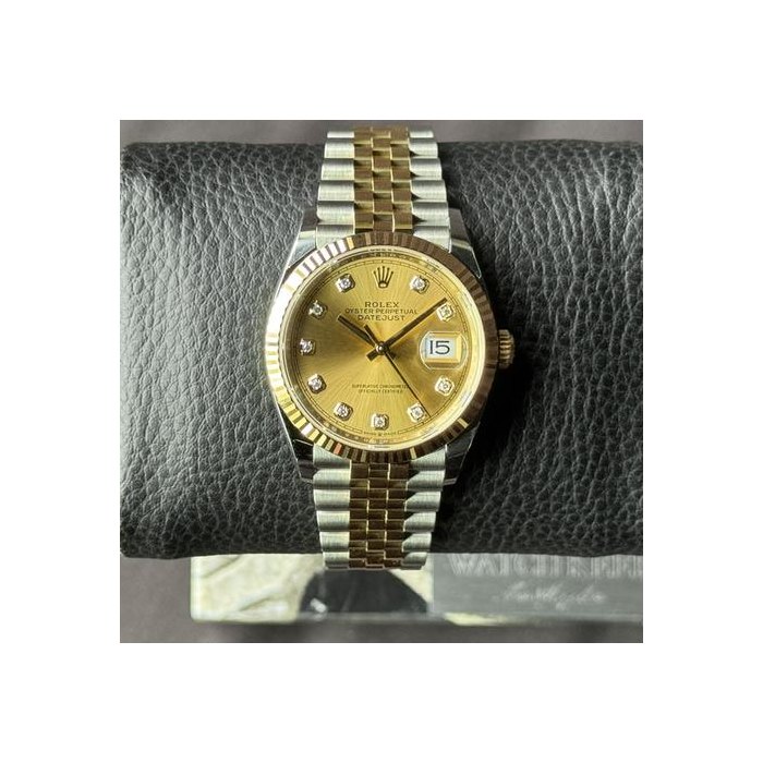 Rolex Datejust36 Two Tone Champagne Dial Ref. 126233
