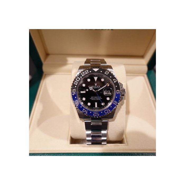 Rolex GMT-Master II2015 Model Full Set with hang tag Ref. 116710BLNR