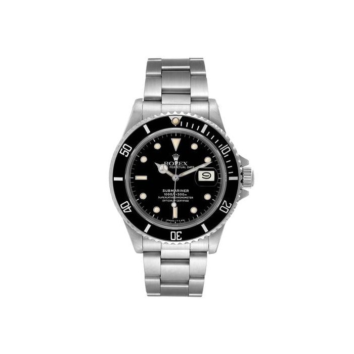 Rolex Submariner Date40mm Black Dial Stainless Steel Automatic Men Watch 168000