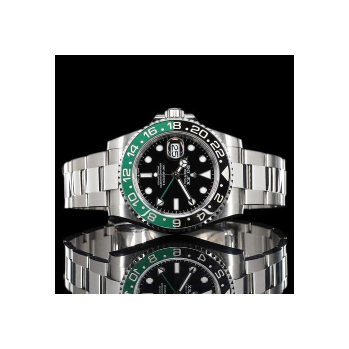 Rolex GMT-Master II“Sprite” Black Dial Oyster LHD 126720VTNR FULL SET