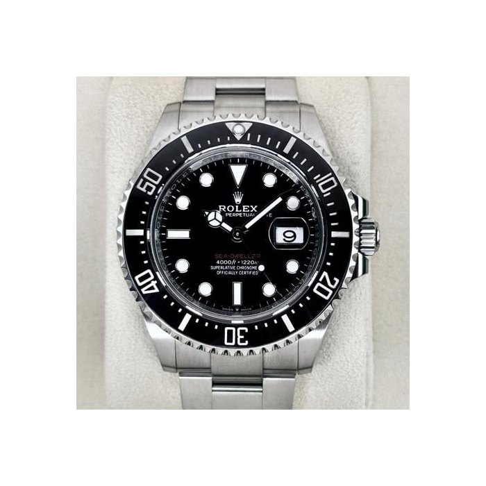 Rolex Sea-Dweller2025 Sea-Dweller 43mm 126600 Stainless Steel Oyster Bracelet Black Dial