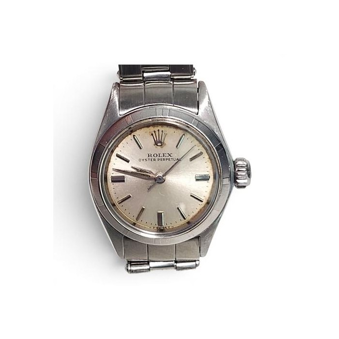 Rolex Oyster PerpetualLadies 26 mm Steel Automatic Watch 6623 Circa 1966