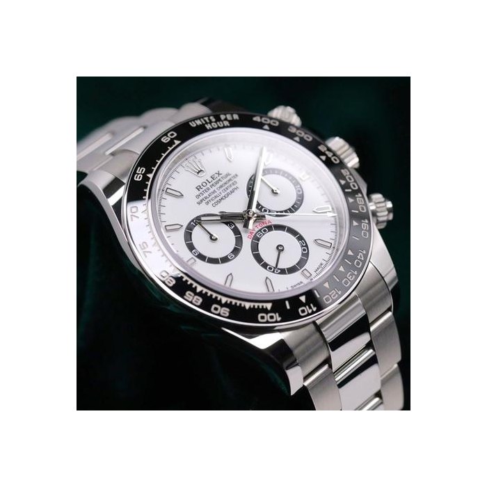 Rolex Daytona2026 MINT FULL SET Daytona Cosmograph “Panda” White Dial Black Bezel Oyster Steel 126500LN