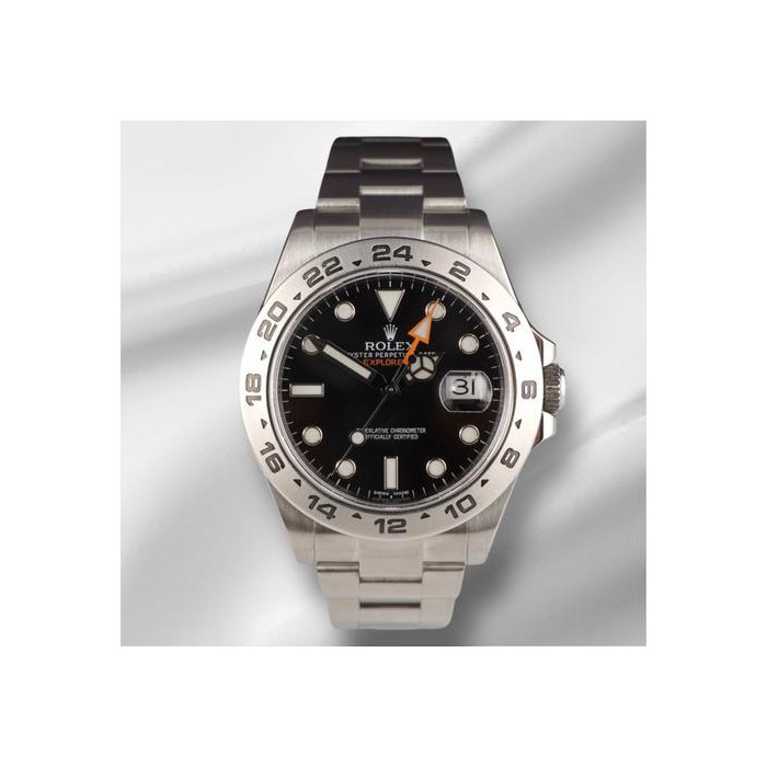 Rolex Explorer II42mm Explorer II Black Dial Automatic Stainless Steel Men's Watch 216570
