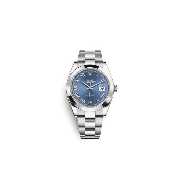 Rolex DatejustUnworn 2025 Datejust 41 Blue Roman Azzurro Blue Oyster 126300-0017 Complete