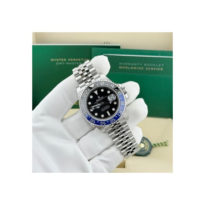 Rolex GMT-Master IIUNWORN 2024 126710BLNR GMT-Master II 40mm “Batgirl” on Jubilee Bracelet
