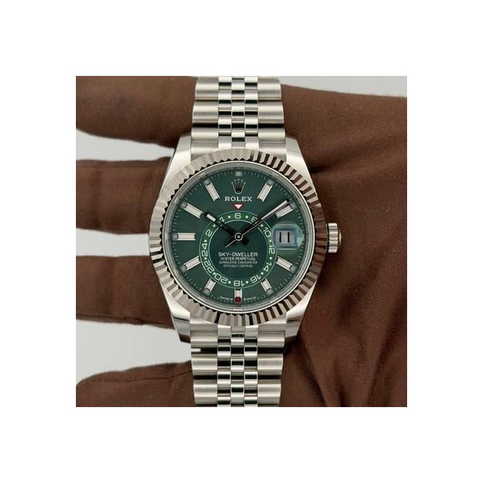 Rolex Sky-Dweller2026 Rolex SkyDweller 42mm Stainless Steel/White Gold 336934-0002