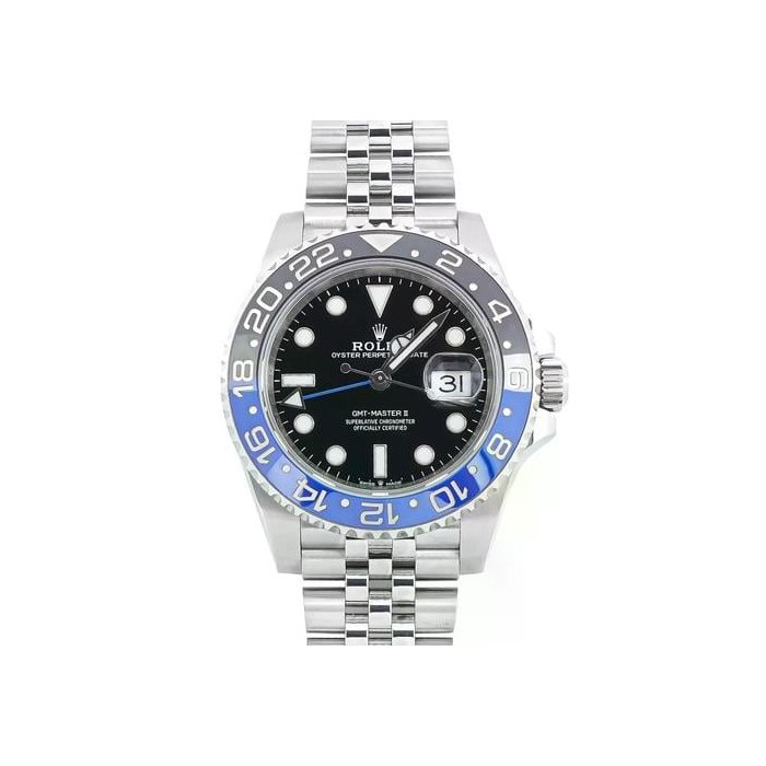 Rolex GMT-Master IIStainless Steel "Batgirl" Black Dial 126710BLNR