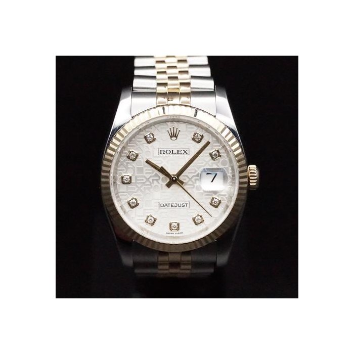 Rolex Datejust36 "Jubilee" diamond dial Ref. 116233