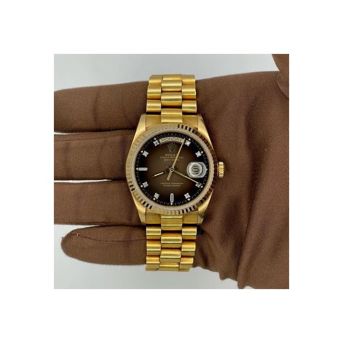 Rolex Day-Date1985 Rolex Day-Date 36mm Yellow Gold 18038
