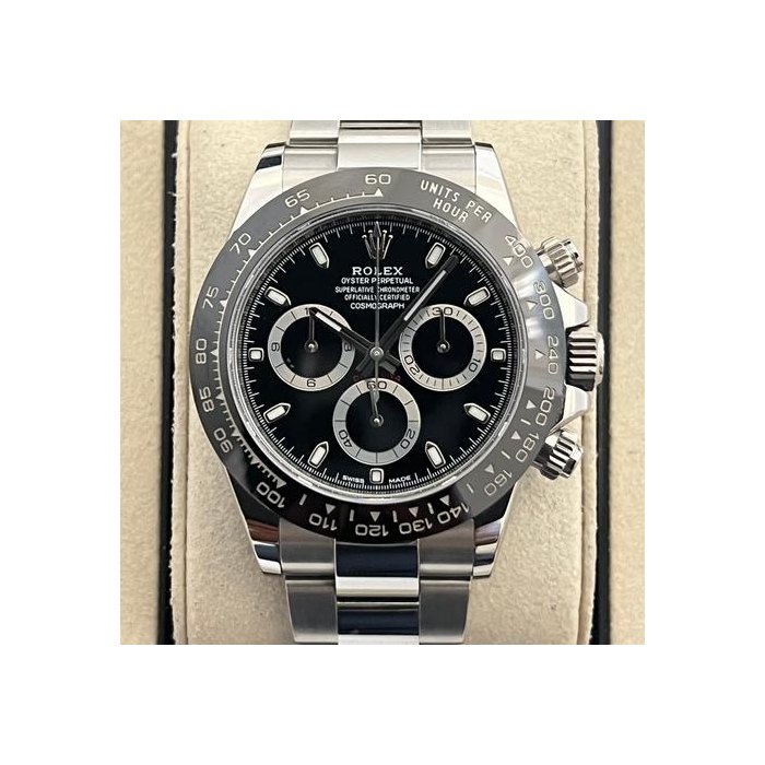 Rolex Daytona40mm Automatic Black Dial Chronograph 116500LN-0002 Full Set