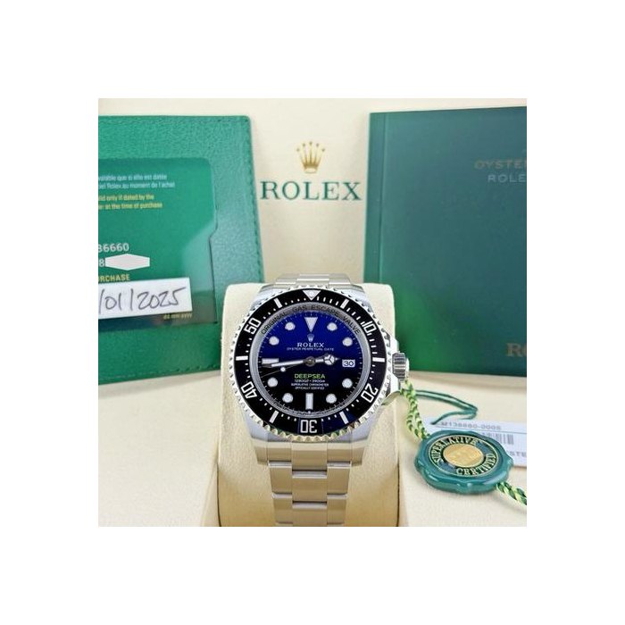 Rolex Sea-Dweller Deepsea2025 Rolex Sea Dweller Deepsea 136660 James Cameron Blue Dial 44mm Steel BP