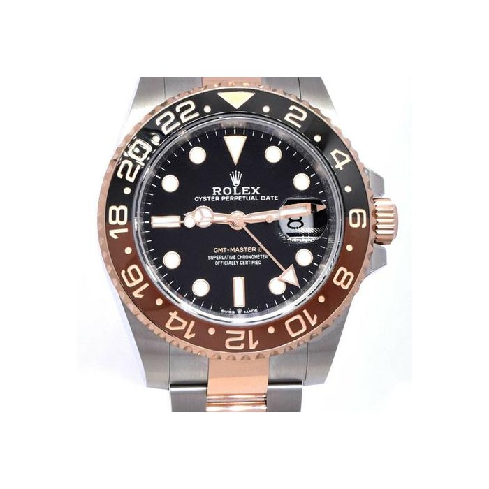 Rolex GMT-Master IIRoot Beer Ceramic 18k Rose Gold/Steel B/P ’20 126711CHNR