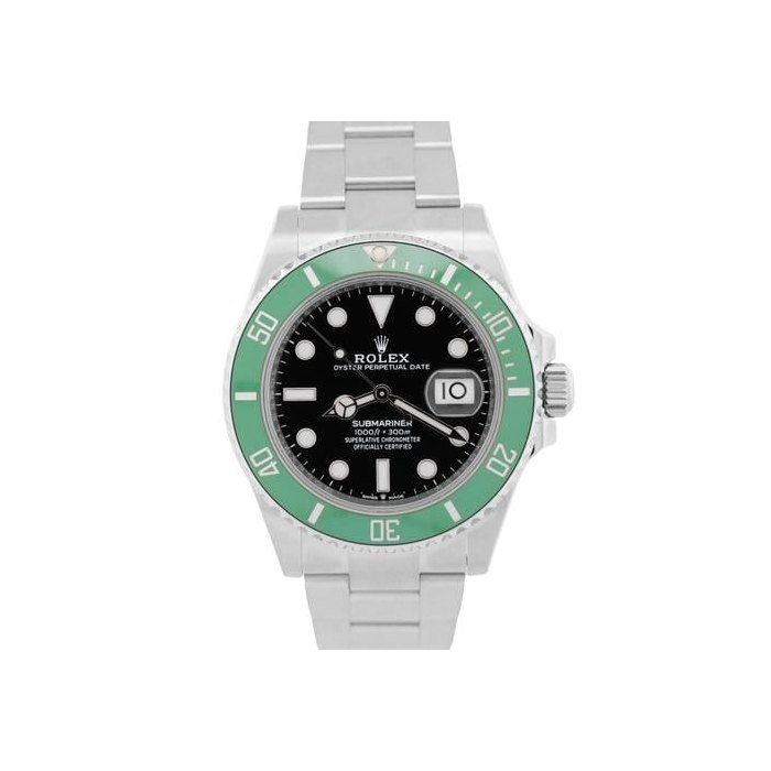 Rolex Submariner Date2022 PAPERS Rolex Submariner Date KERMIT Steel 41mm 126610 LV Watch BOX