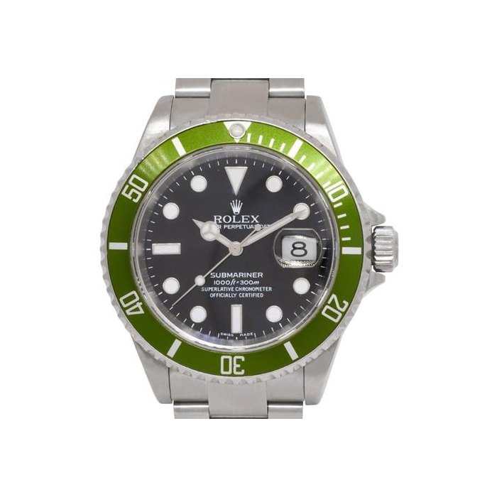 Rolex Rolex Submariner DateKermit Green Bezel Steel Mens Automatic Watch F 16610, Price & Market Data