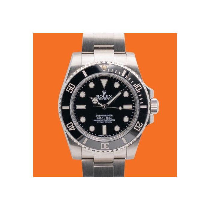 Rolex Rolex Submariner (No Date)40mm 114060 Black Dial 2017, Price & Market Data
