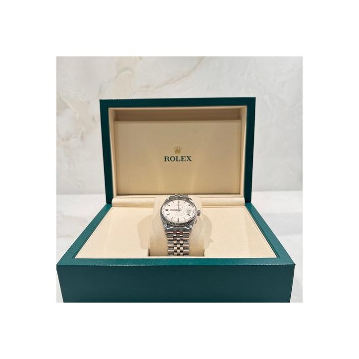 Rolex Datejust36 Rolex Datejust 1601 Silver Linen Dial