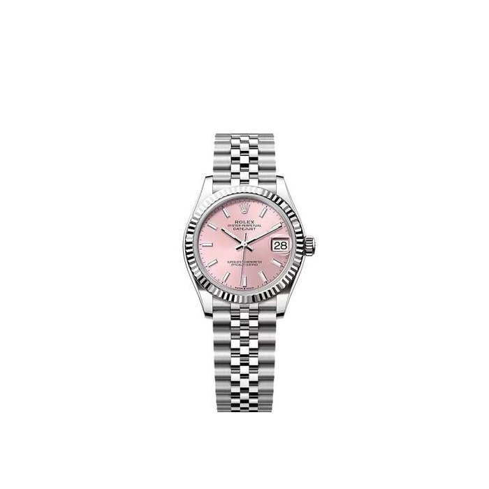 Rolex Datejust31 NEW 2026 Pink Index Dial Stainless Steel Fluted Jubilee Bracelet Ref. 278274