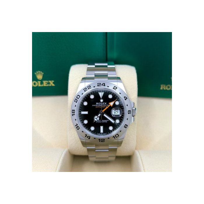 Rolex Explorer IIMint 2022+ 42mm Black Dial Oyster 226570-0002