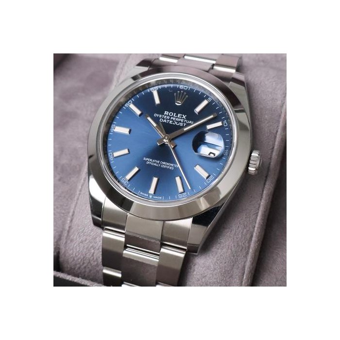 Rolex DatejustNew Unworn 2026 Blue Dial Full Set 126300