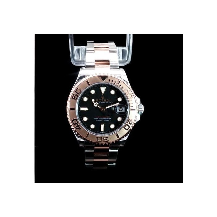 Rolex Yacht-Master37 Preowned - Full set-Hang Tag Oyster Bracelet Ref. 268621