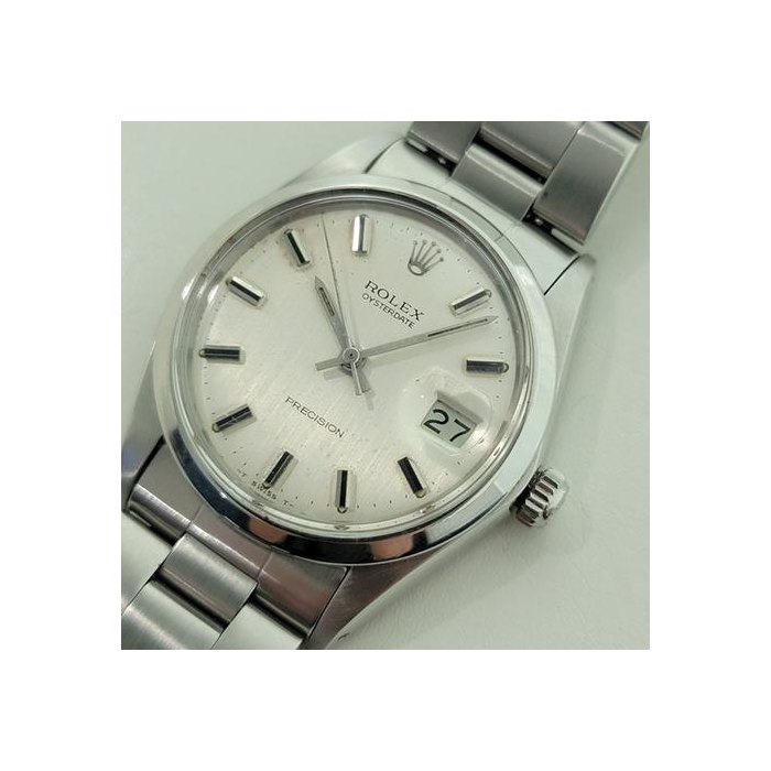 Rolex Oysterdate PrecisionRef 6694 34mm 1960s Mens Manual Wind Vintage RA575