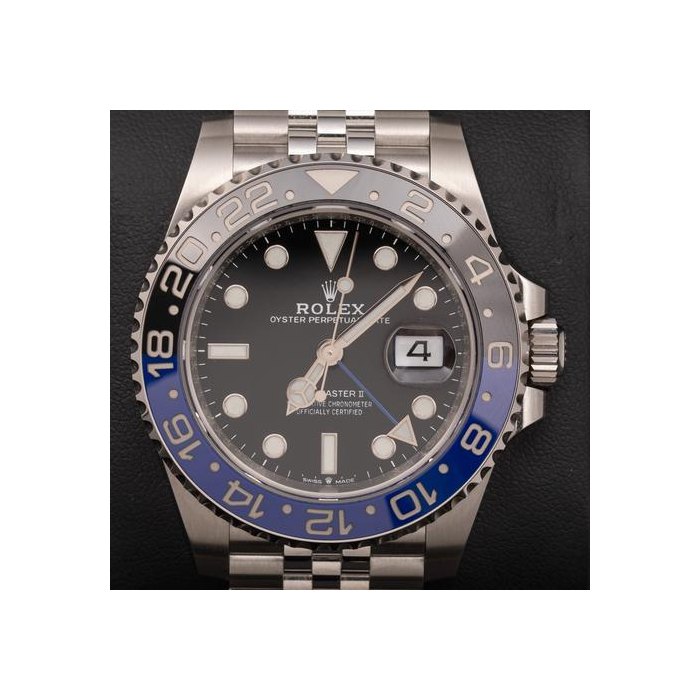 Rolex GMT-Master IIBOX & PAPER "Batgirl" Ref. 126710BLNR