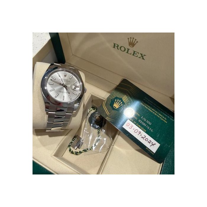 Rolex Rolex Datejust41 Box & warranty card, Price & Market Data