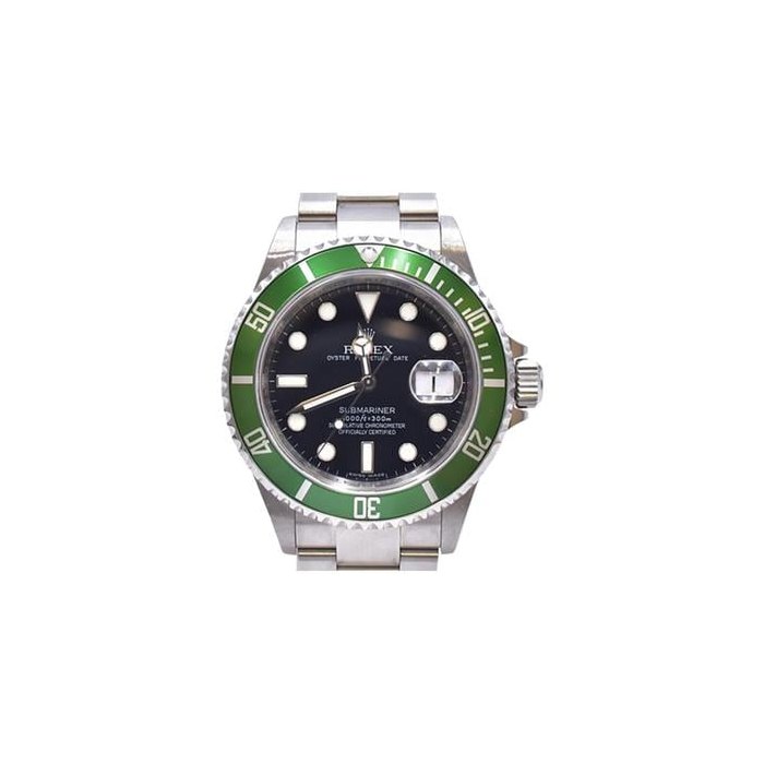 Rolex Submariner Date"Kermit" Stainless Steel Black Dial 16610LV