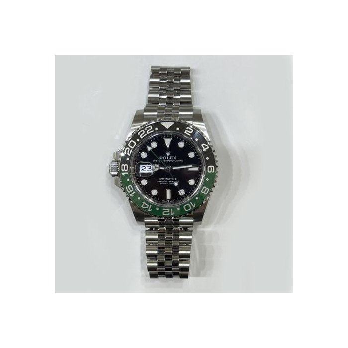 Rolex GMT-Master II"Sprite" Stainless Steel Black Dial 126720VTNR