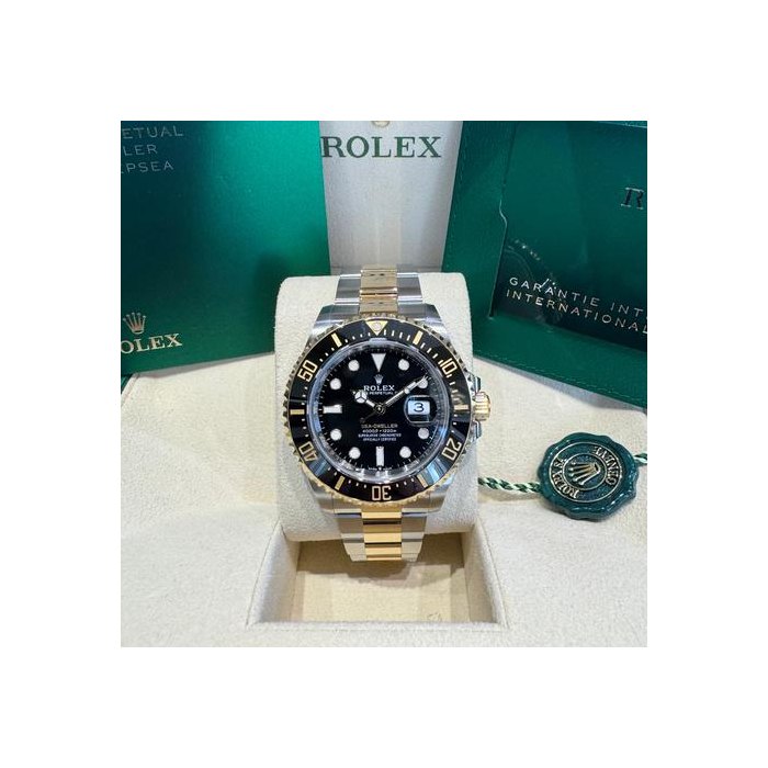 Rolex Sea-DwellerStainless Steel/18ct Yellow Gold 2022 Full Set Ref. 126603