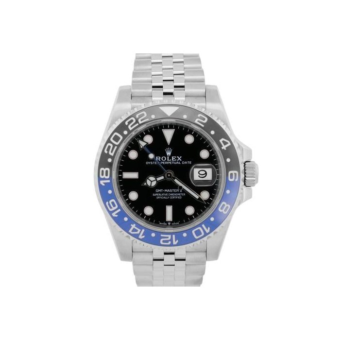 Rolex GMT-Master II2020 PAPERS Rolex GMT-Master II BATGIRL Blue Steel JUBILEE 40mm 126710 BLNR BOX